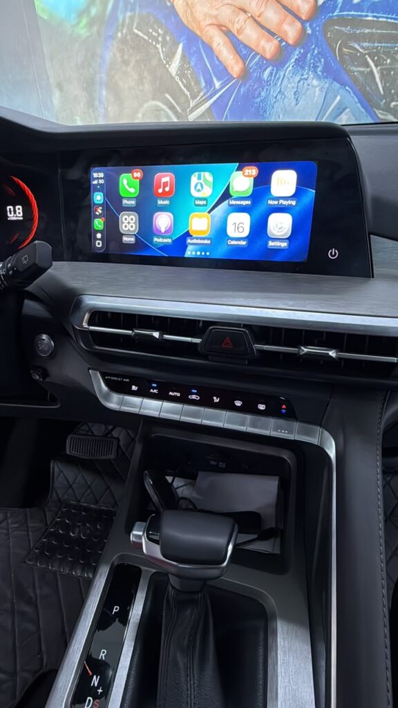 2025 Changan CS35 Plus wireless Apple CarPlay installed by Weiss Auto Concept Dubai