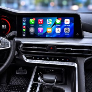 Wireless Apple CarPlay activated on Changan screen via interface in Dubai by Weiss Auto Concept